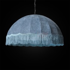 Абажур с бахромой Тея