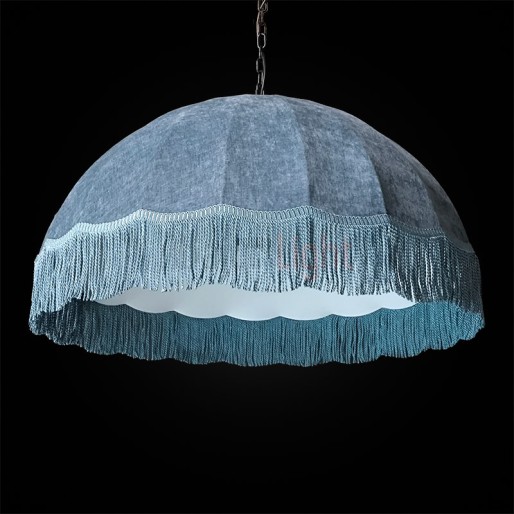 Абажур с бахромой Тея