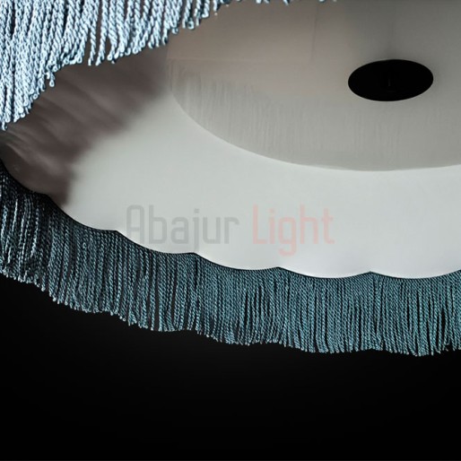 Абажур с бахромой Тея