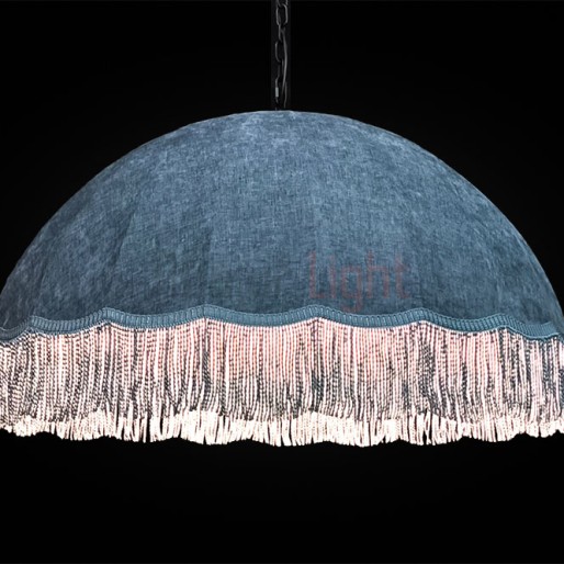 Абажур с бахромой Тея