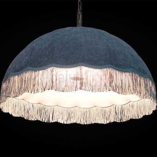 Абажур с бахромой Тея